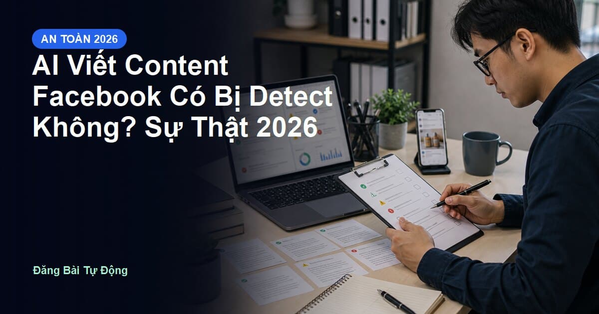AI Viết Content Facebook Có Bị Detect Không? Sự Thật 2026