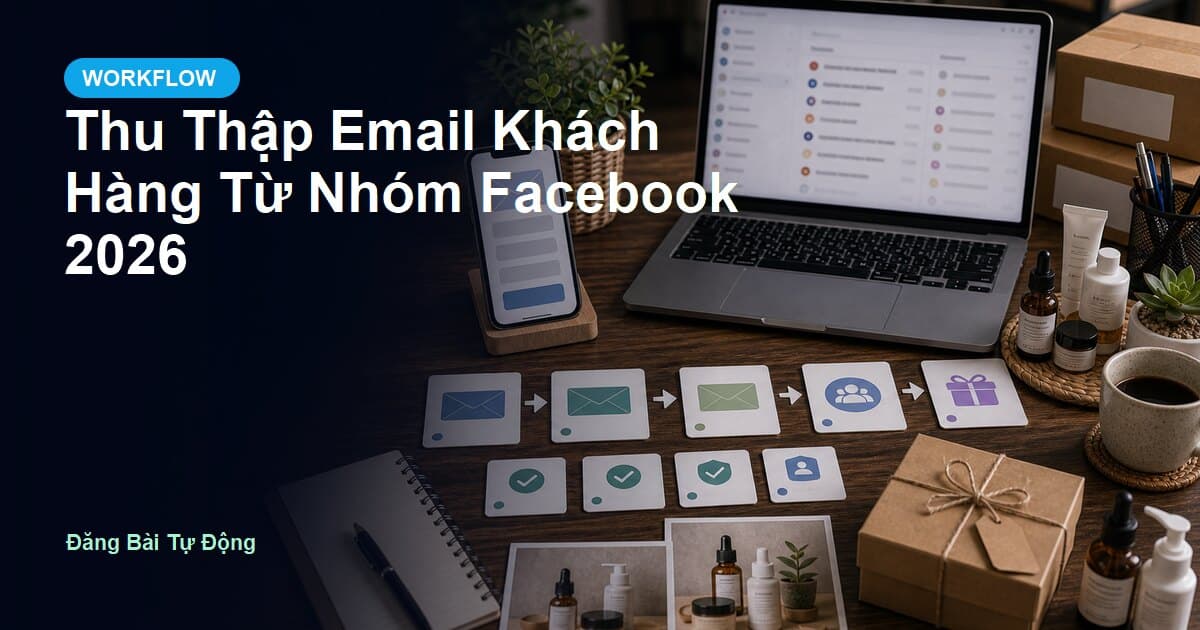 Thu Thập Email Khách Hàng Từ Nhóm Facebook 2026