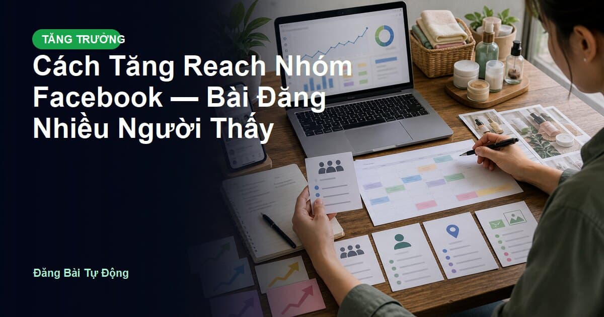 Cách Tăng Reach Nhóm Facebook — Bài Đăng Nhiều Người Thấy