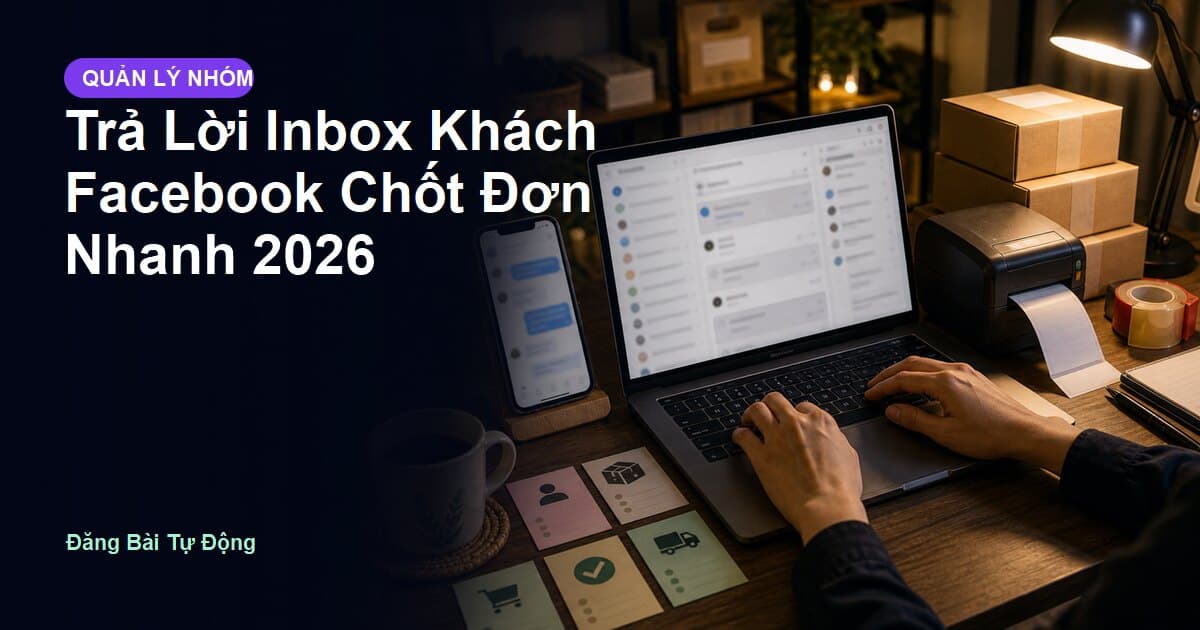 Trả Lời Inbox Khách Facebook Chốt Đơn Nhanh 2026