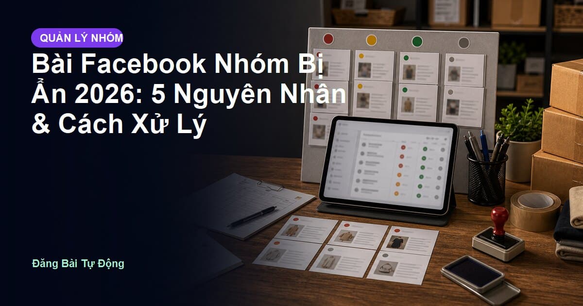 Đăng Bài Nhóm Facebook Không Bị Ẩn
