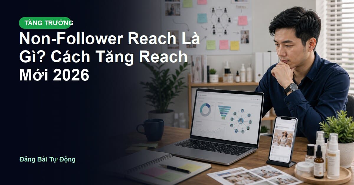 Non-Follower Reach Là Gì? Cách Tăng Reach Mới 2026