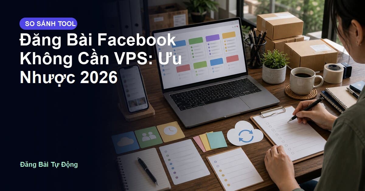Đăng Bài Facebook Không Cần VPS: Ưu Nhược 2026