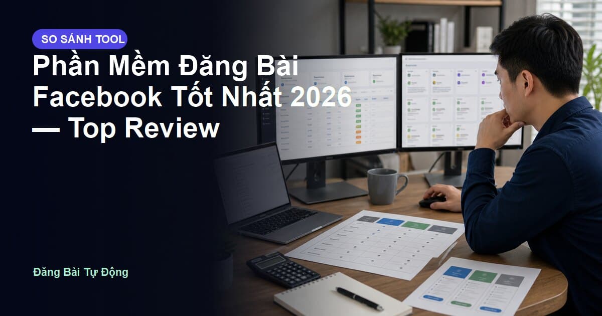 Phần Mềm Đăng Bài Facebook Tốt Nhất 2026 — Top Review