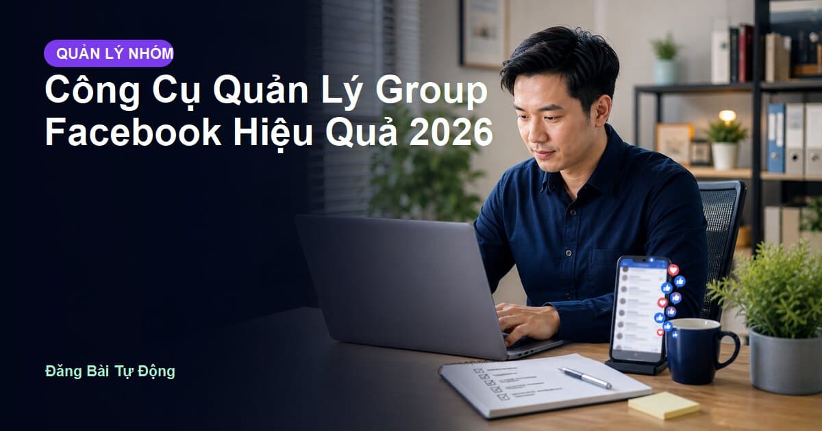 Công Cụ Quản Lý Group Facebook Hiệu Quả 2026