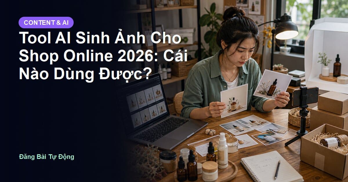 Tool AI Sinh Ảnh Cho Shop Online 2026: Cái Nào Dùng Được?