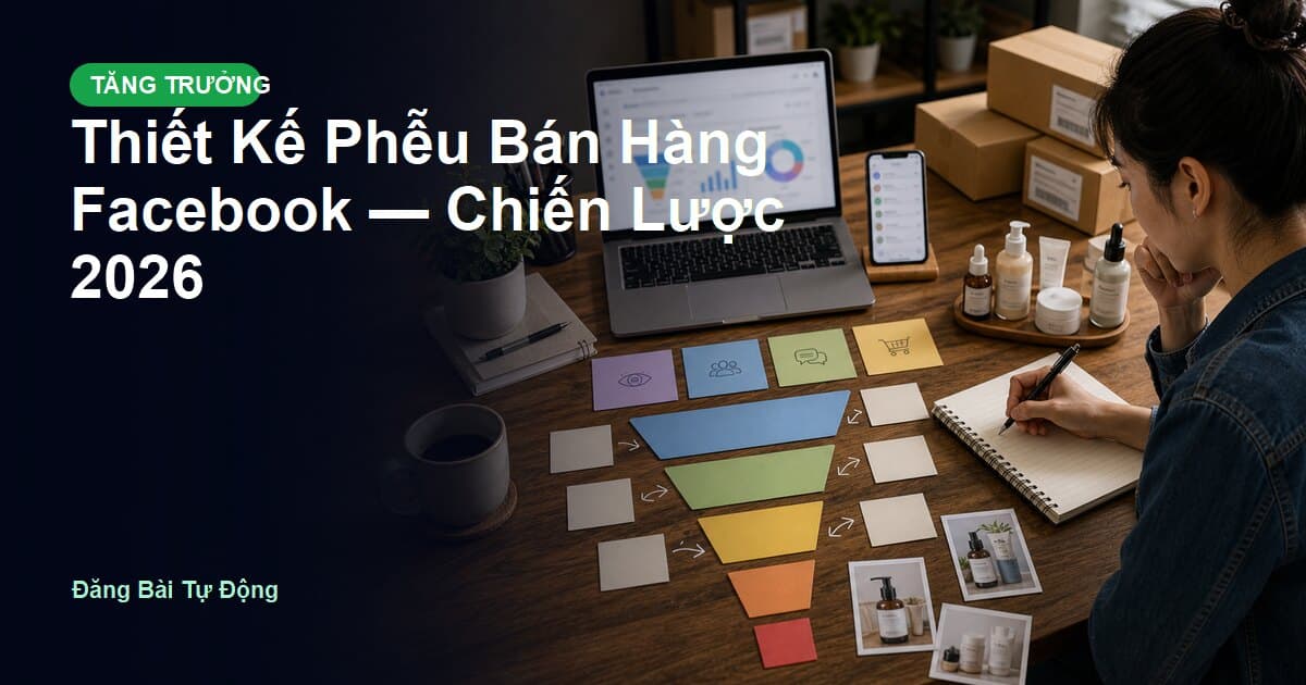 Thiết Kế Phễu Bán Hàng Facebook — Chiến Lược 2026