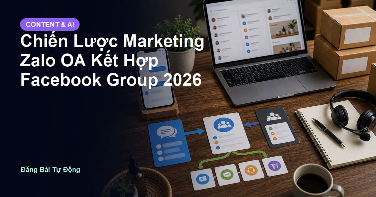 Chiến Lược Marketing Zalo OA Kết Hợp Facebook Group 2026