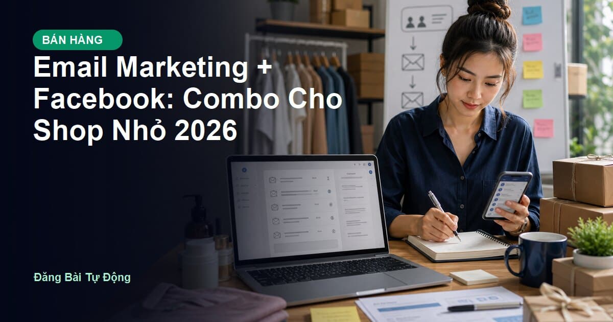 Email Marketing + Facebook: Combo Cho Shop Nhỏ 2026