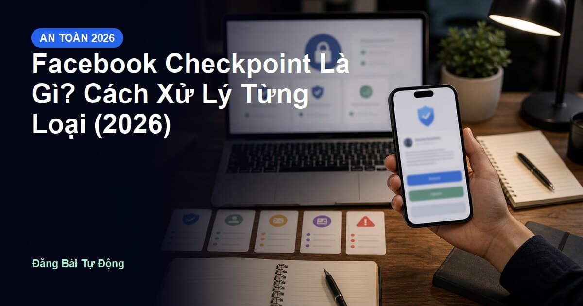 Facebook Checkpoint Là Gì? Cách Xử Lý Từng Loại (2026)