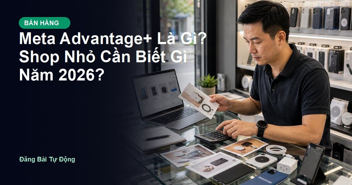 Meta Advantage+ Là Gì? Shop Nhỏ Cần Biết Gì Năm 2026?