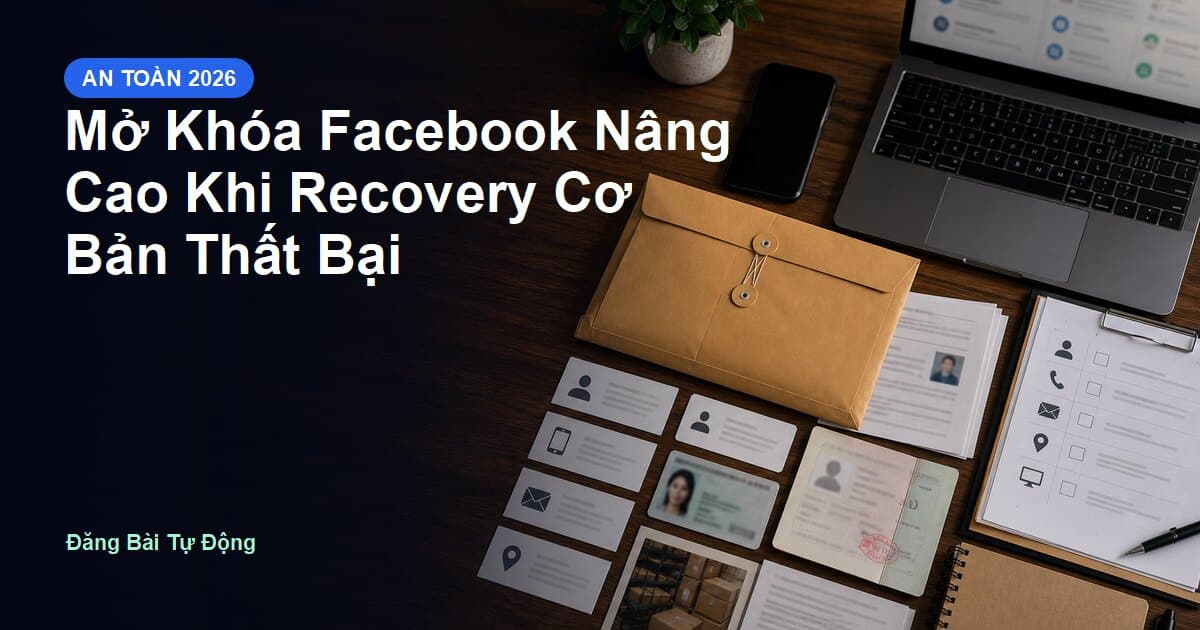 Mở Khóa Facebook Nâng Cao Khi Recovery Cơ Bản Thất Bại