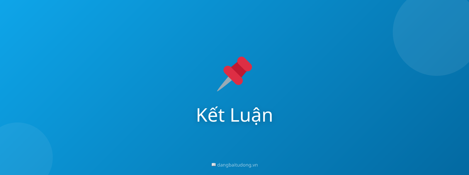Kết Luận
