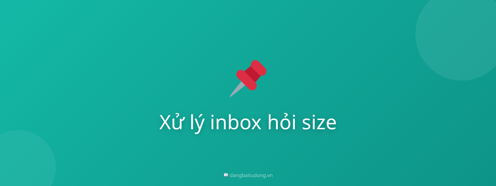 Xử lý inbox hỏi size