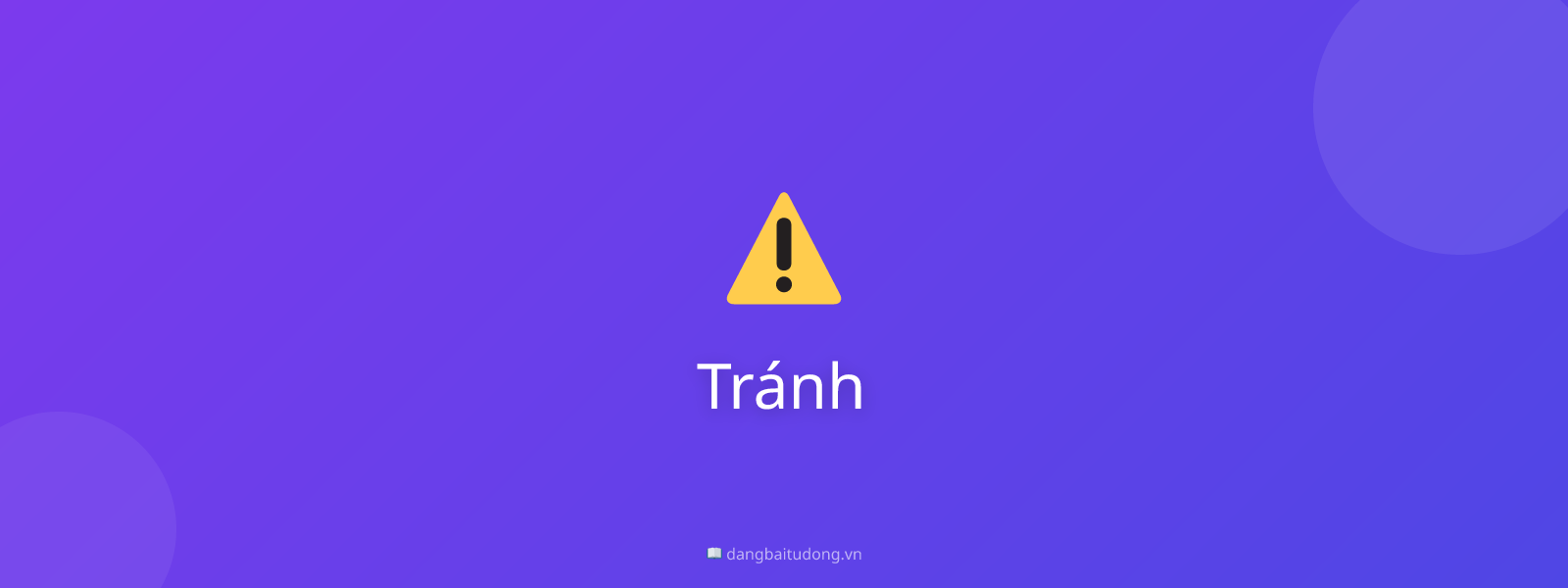 Tránh