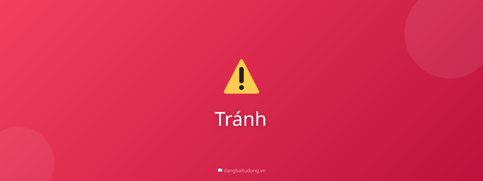 Tránh