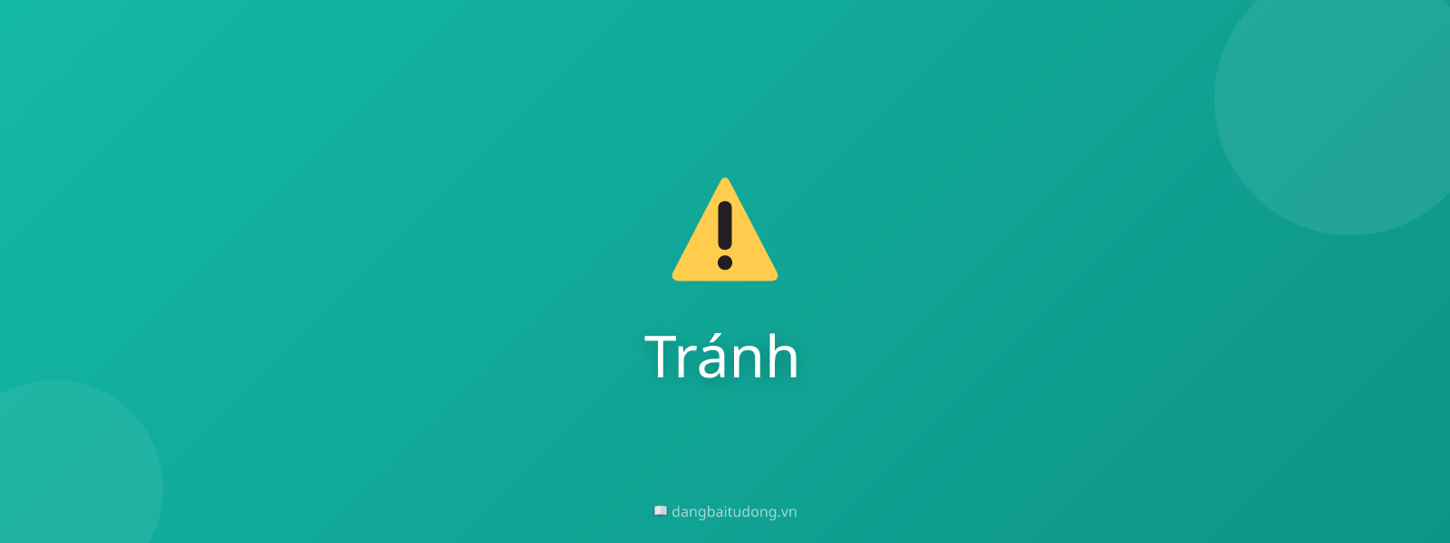 Tránh