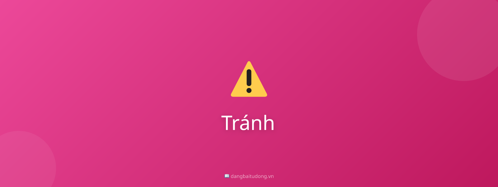 Tránh